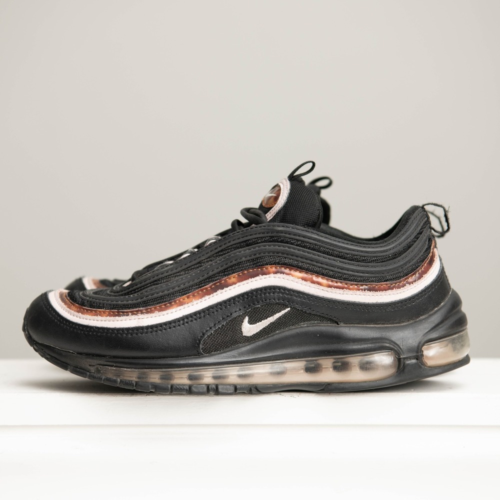 Nike Air Max 97 W Sz 8 "WoodGrain" Black Rose Gold Athletic Streetwear‎ Sneakers - Picture 3 of 7